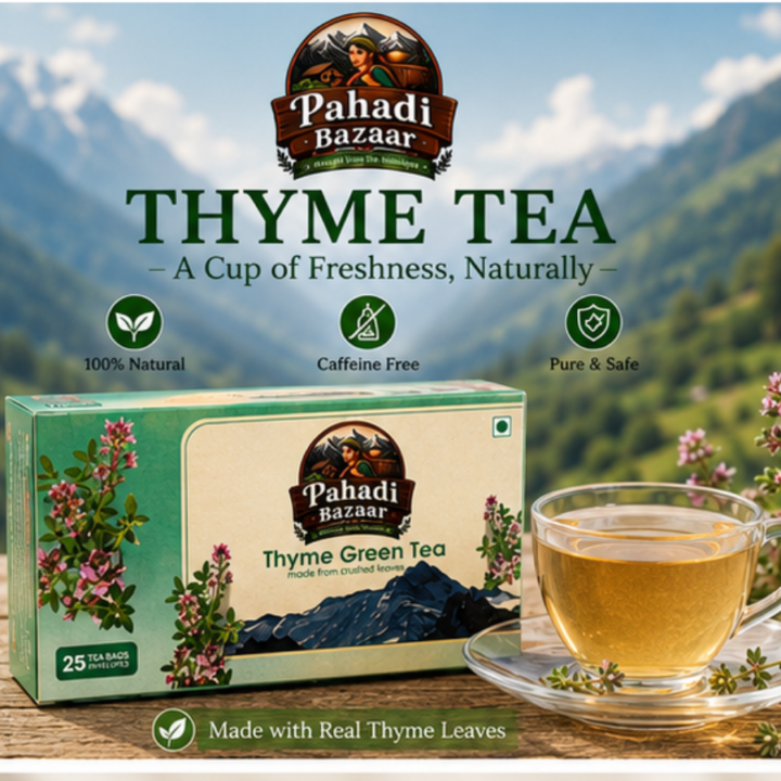 Pahadi Bazaar Thyme Green Tea